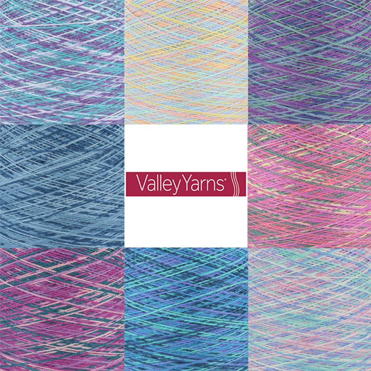 Variegated Cotton Yarn, 8/2 Cotton Yarn